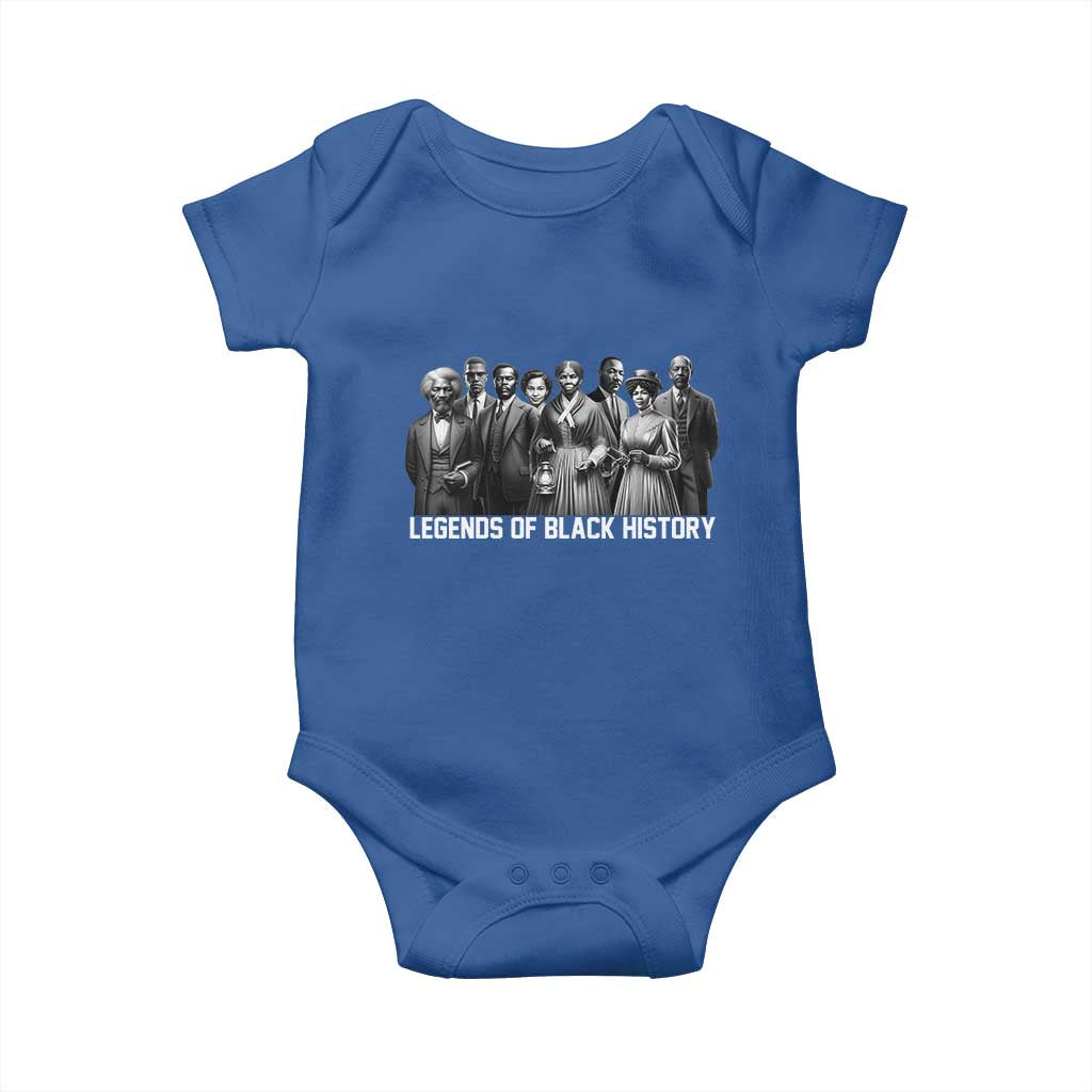Inspirational Civil Right Leaders Baby Onesie Legends of Black History