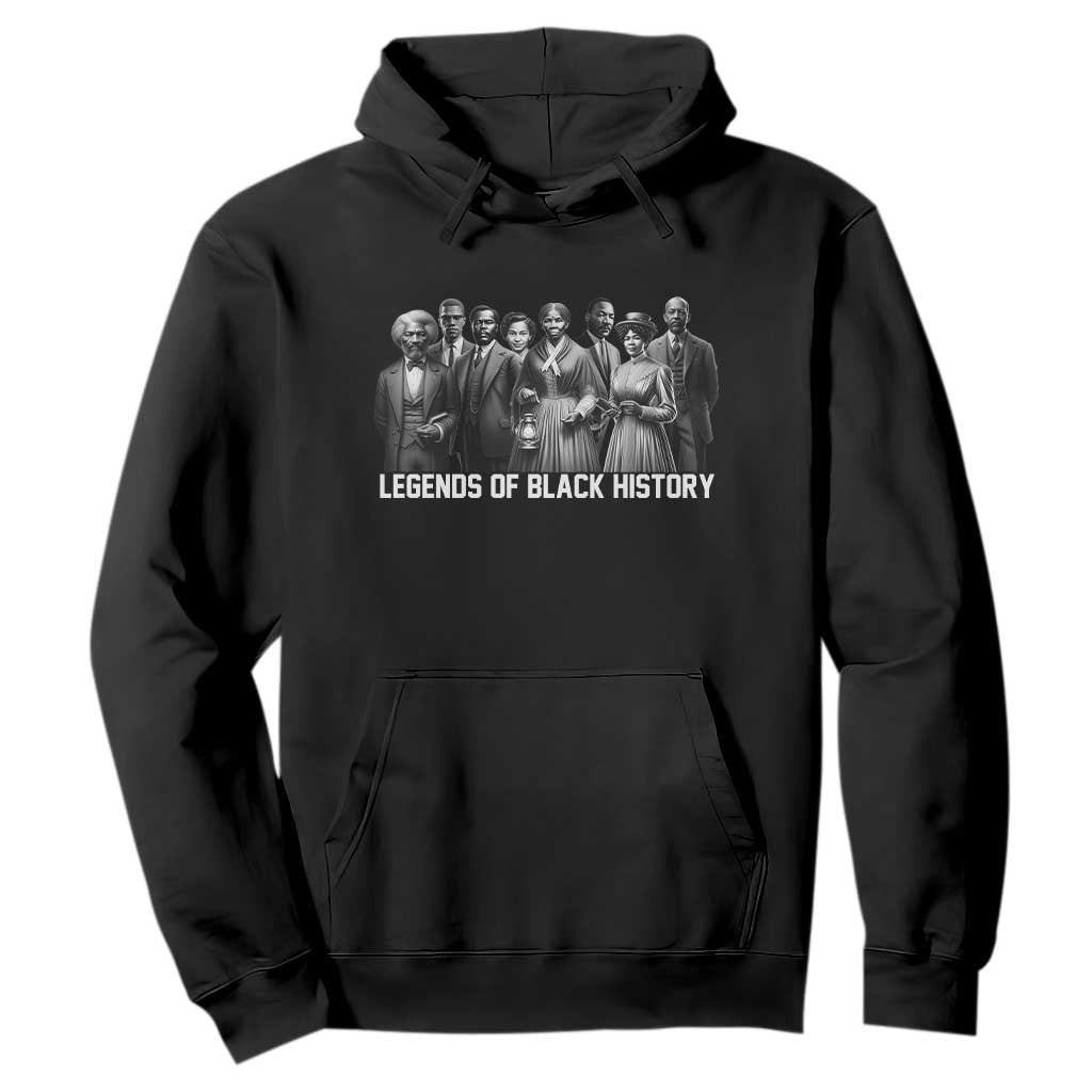 Inspirational Civil Right Leaders Hoodie Legends of Black History