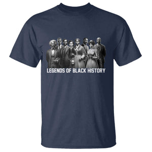 Inspirational Civil Right Leaders T Shirt Legends of Black History