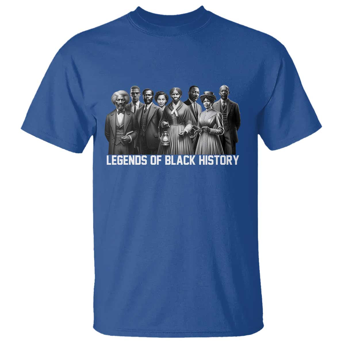 Inspirational Civil Right Leaders T Shirt Legends of Black History