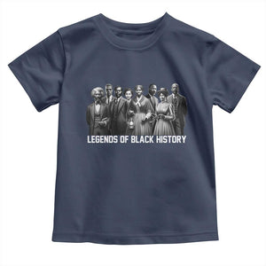 Inspirational Civil Right Leaders Toddler T Shirt Legends of Black History