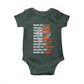 Inspirational Civil Right Leaders Baby Onesie Dream Like Martin Black History African American Pride