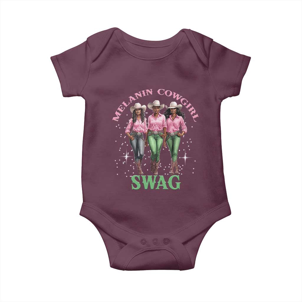 African Melanin Cowgirl Swag Baby Onesie Cowgirls Black History