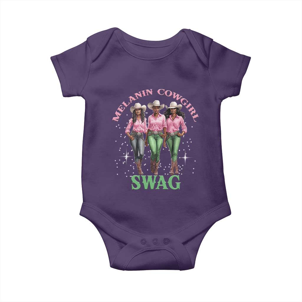 African Melanin Cowgirl Swag Baby Onesie Cowgirls Black History