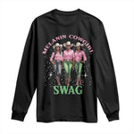 African Melanin Cowgirl Swag Long Sleeve Shirt Cowgirls Black History