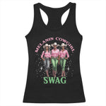 African Melanin Cowgirl Swag Racerback Tank Top Cowgirls Black History