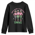 African Melanin Cowgirl Swag Youth Sweatshirt Cowgirls Black History