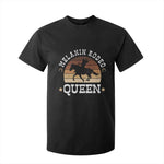 African Melanin Rodeo Queen T Shirt For Kid Cowgirl Riding Horse Cowgirls Retro