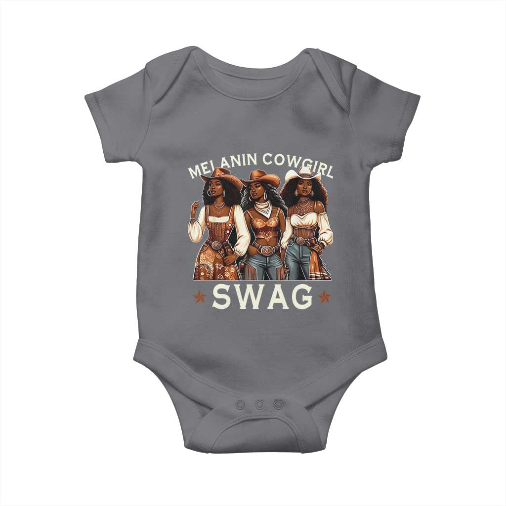African Melanin Cowgirl Swag Baby Onesie Slay Cowgirls Black History