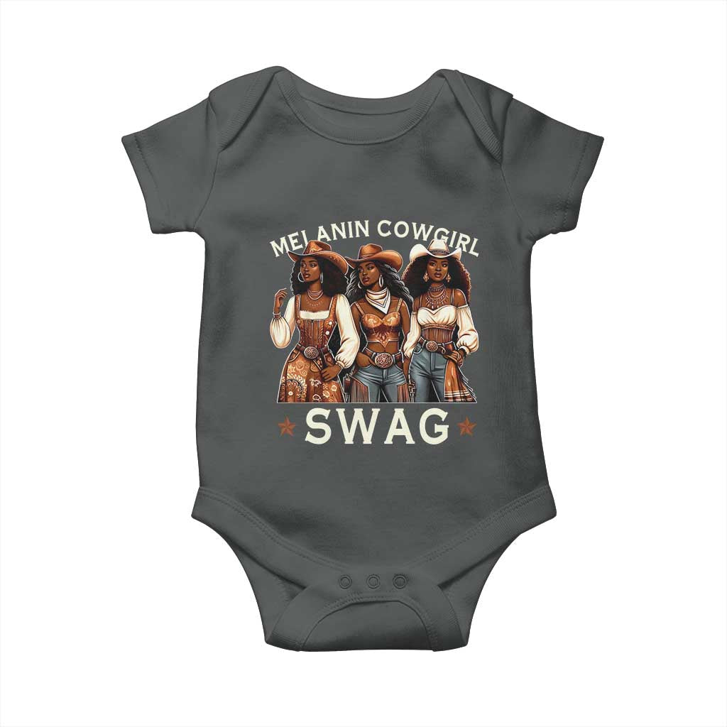 African Melanin Cowgirl Swag Baby Onesie Slay Cowgirls Black History
