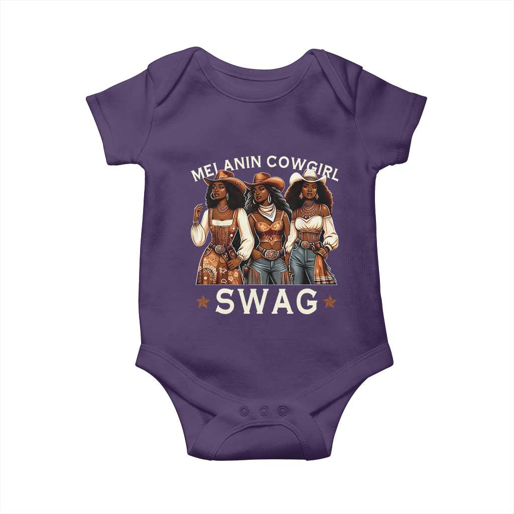 African Melanin Cowgirl Swag Baby Onesie Slay Cowgirls Black History
