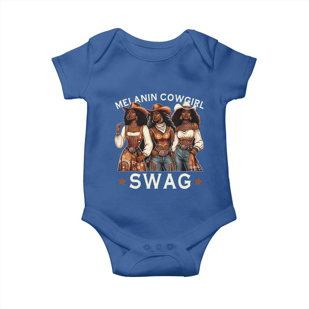 African Melanin Cowgirl Swag Baby Onesie Slay Cowgirls Black History
