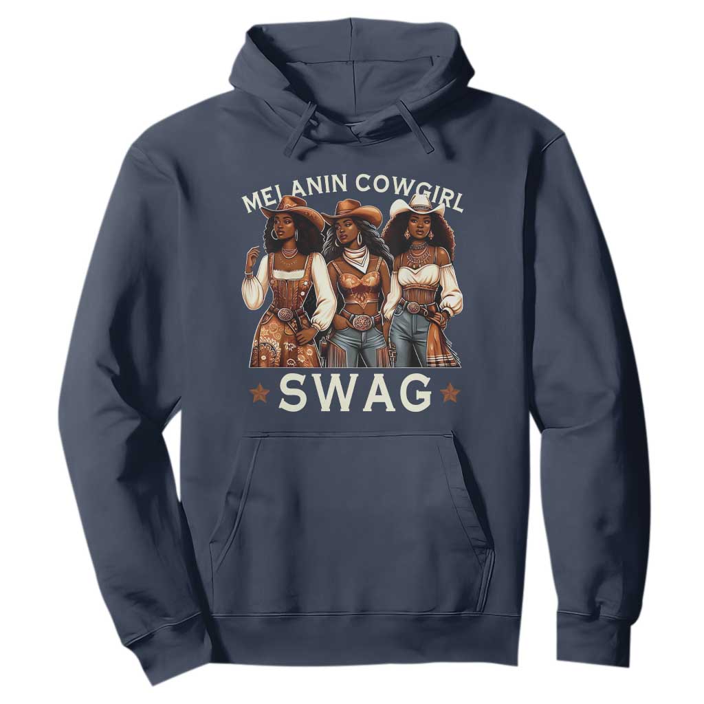 African Melanin Cowgirl Swag Hoodie Slay Cowgirls Black History