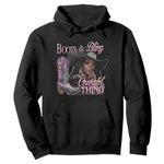 Melanin Cowgirl Boots & Bling Hoodie It's A Cowgirl Thing Black Girls