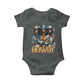 Howdy Melanin Cowgirl Baby Onesie Retro Western Rodeo Cowgirls Black History
