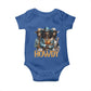 Howdy Melanin Cowgirl Baby Onesie Retro Western Rodeo Cowgirls Black History