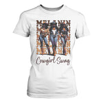 African Melanin Cowgirl Swag T Shirt For Women Cowgirls Black History Pride