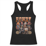Howdy African Melanin Cowgirl Racerback Tank Top Black History Western Rodeo Texas
