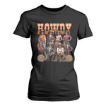 Howdy African Melanin Cowgirl T Shirt For Women Black History Western Rodeo Texas