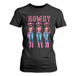 Howdy Melanin Cowgirl T Shirt For Women Western Rodeo Women Black Cowgirls