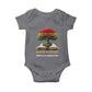Black History Teacher Baby Onesie Proud Black Culture Tree of Life