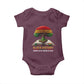 Black History Teacher Baby Onesie Proud Black Culture Tree of Life