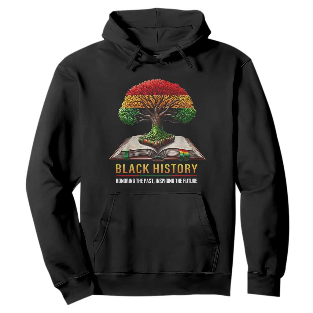 Black History Teacher Hoodie Proud Black Culture Tree of Life