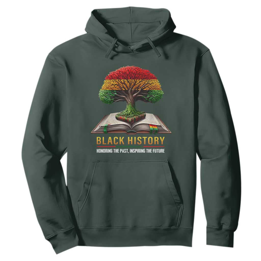 Black History Teacher Hoodie Proud Black Culture Tree of Life