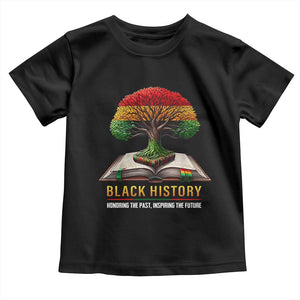 Black History Teacher Toddler T Shirt Proud Black Culture Tree of Life