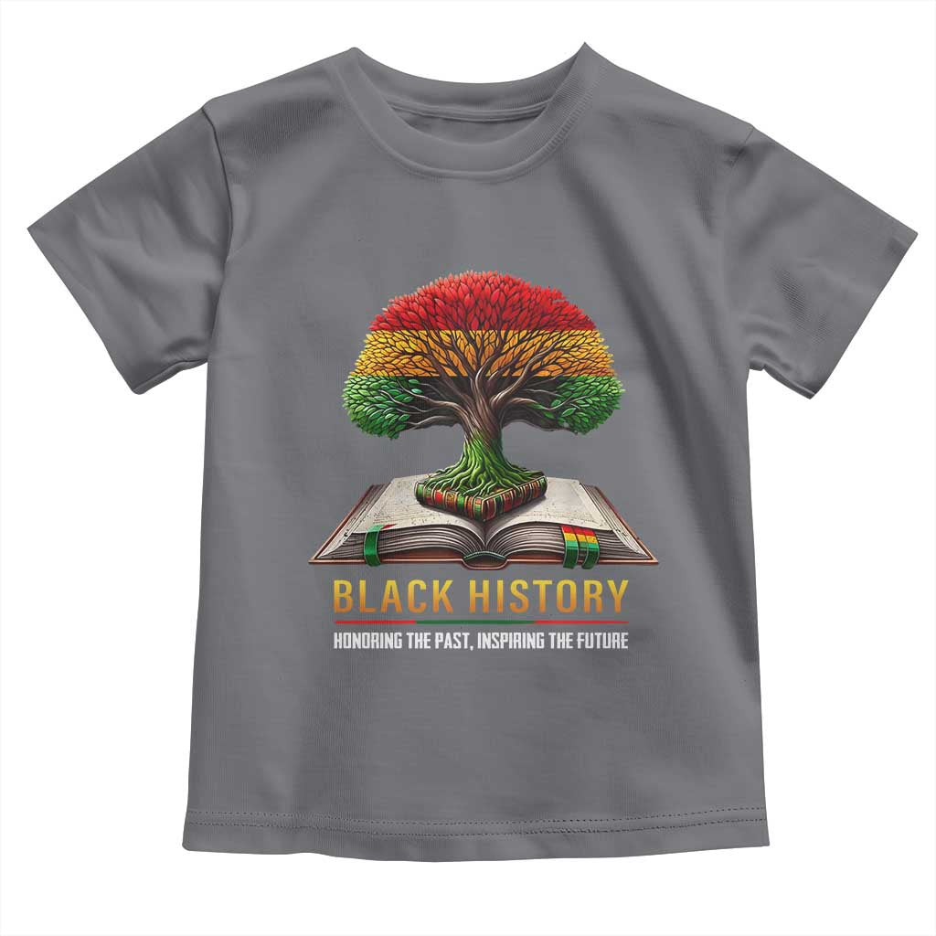 Black History Teacher Toddler T Shirt Proud Black Culture Tree of Life