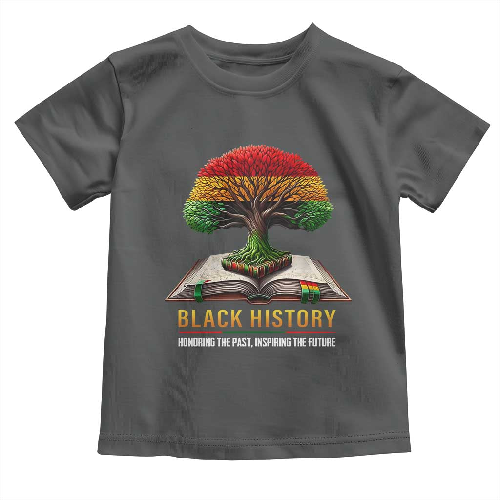 Black History Teacher Toddler T Shirt Proud Black Culture Tree of Life