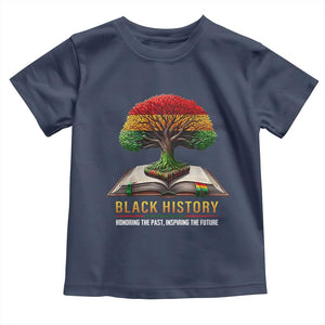Black History Teacher Toddler T Shirt Proud Black Culture Tree of Life
