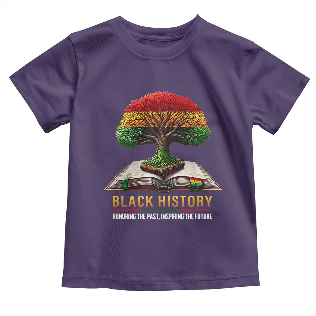 Black History Teacher Toddler T Shirt Proud Black Culture Tree of Life