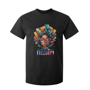 Black History Education Is Freedom T Shirt For Kid Black Teacher Books