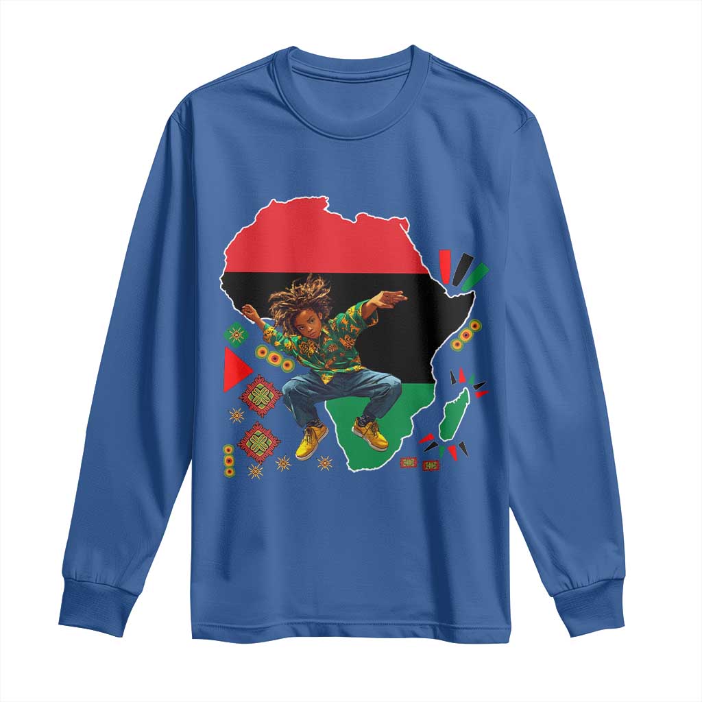 Black Son Future Leader Long Sleeve Shirt African American Pride Black History Month