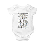 ABCs of Black History Pride Baby Onesie Black Excellence
