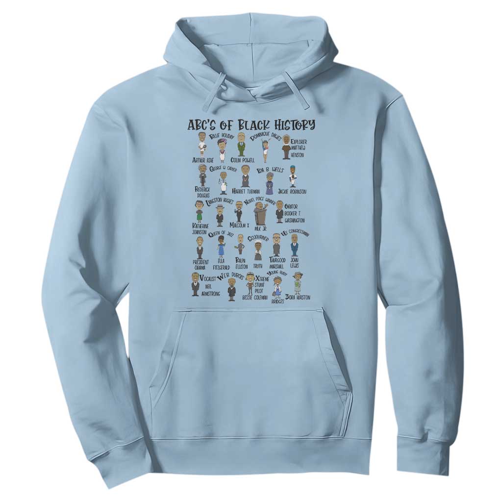 ABCs of Black History Pride Hoodie Black Excellence