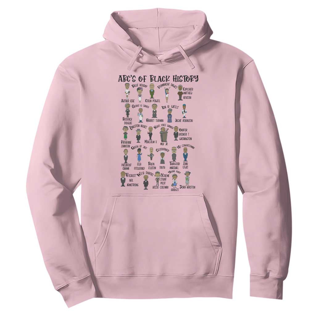 ABCs of Black History Pride Hoodie Black Excellence