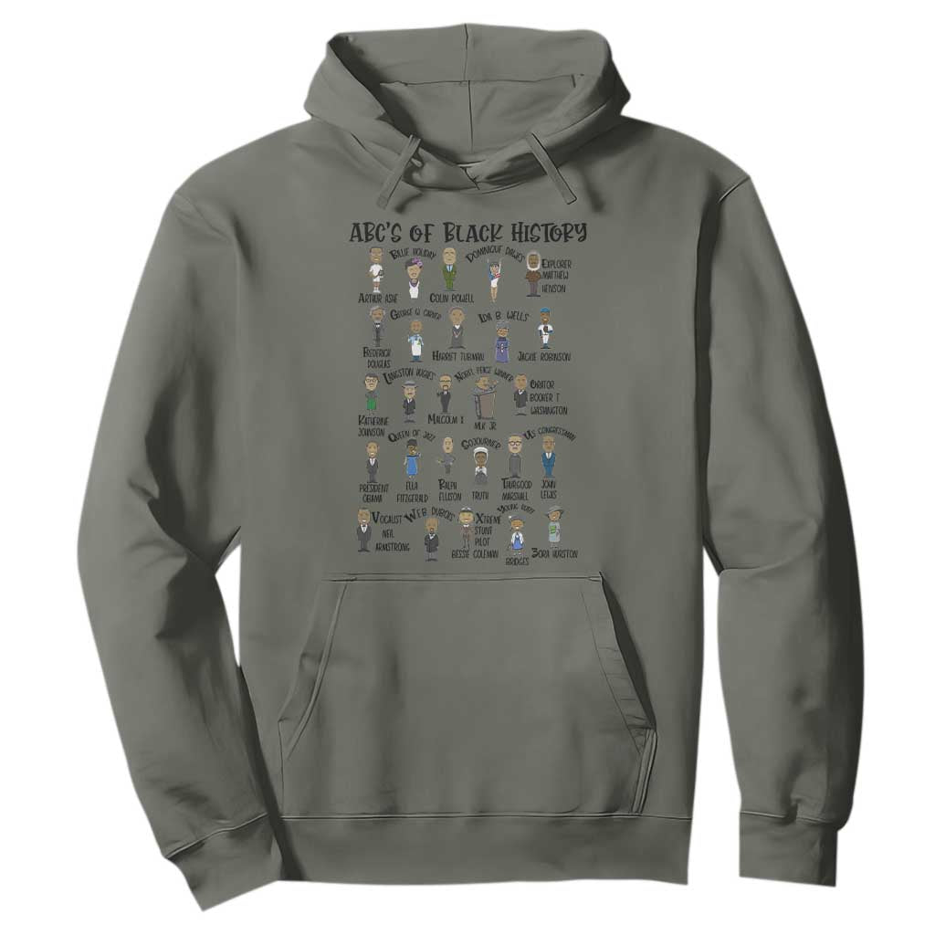 ABCs of Black History Pride Hoodie Black Excellence