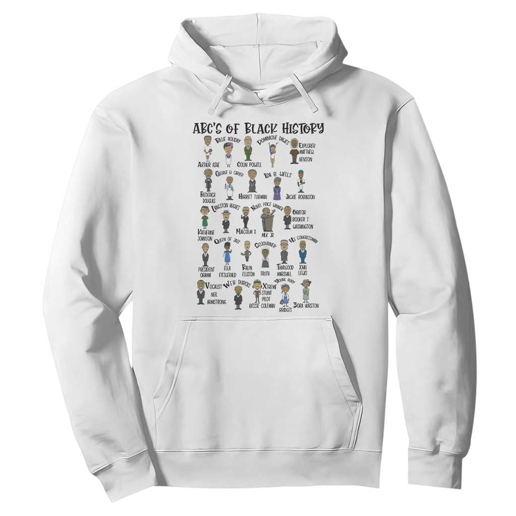 ABCs of Black History Pride Hoodie Black Excellence