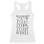 ABCs of Black History Pride Racerback Tank Top Black Excellence