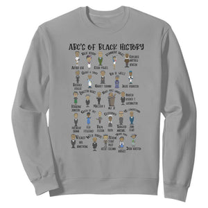 ABCs of Black History Pride Sweatshirt Black Excellence