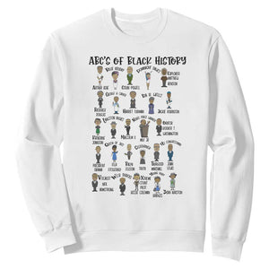 ABCs of Black History Pride Sweatshirt Black Excellence