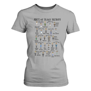 ABCs of Black History Pride T Shirt For Women Black Excellence