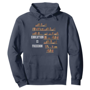 Black History Education Is Freedom Hoodie African Roots Africa Map