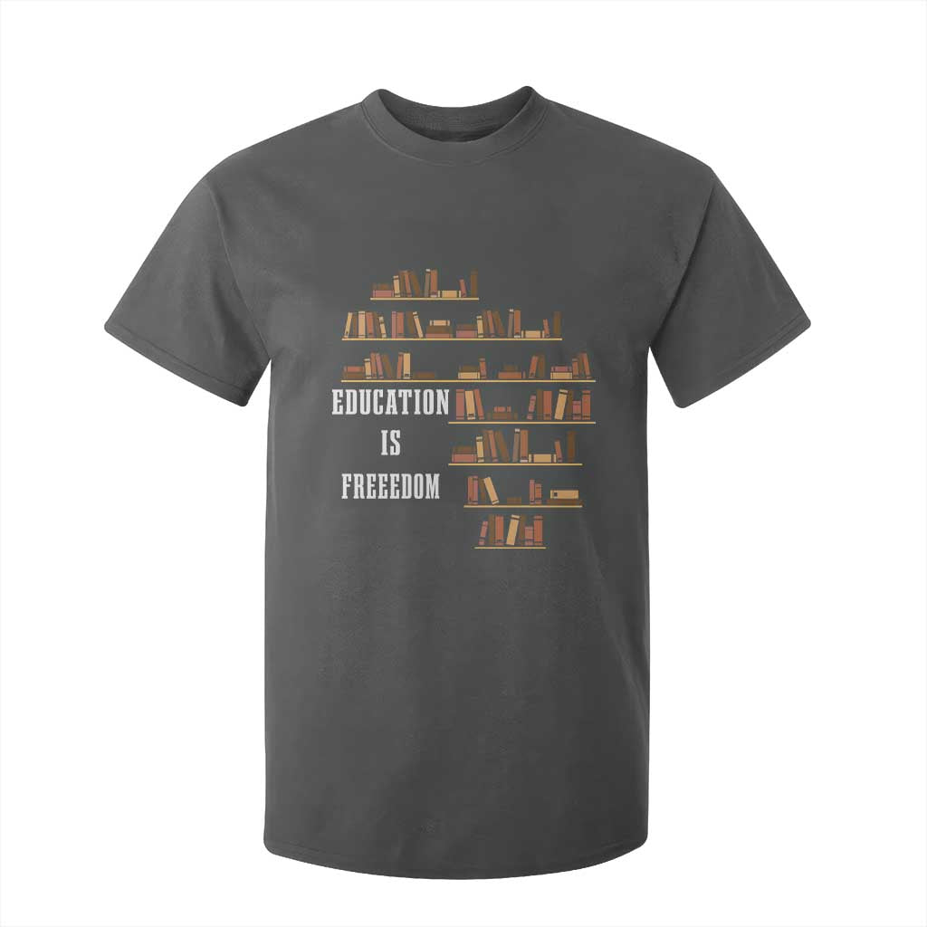 Black History Education Is Freedom T Shirt For Kid African Roots Africa Map