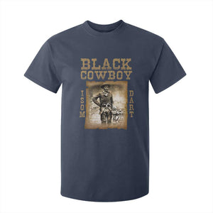 Isom Dart T Shirt For Kid Black Cowboy Western Legend Vintage