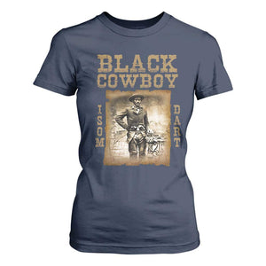 Isom Dart T Shirt For Women Black Cowboy Western Legend Vintage