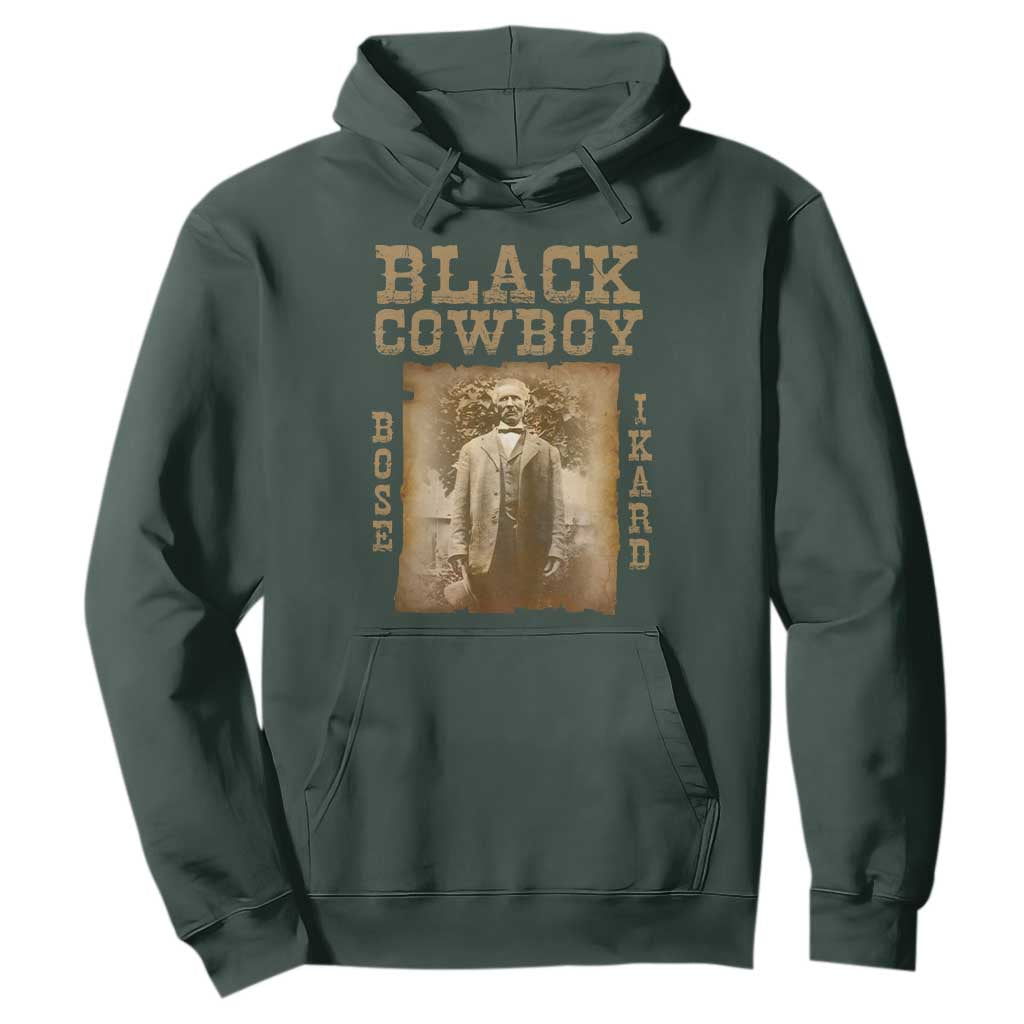 Bose Ikard Hoodie Black Cowboy Western Legend Vintage