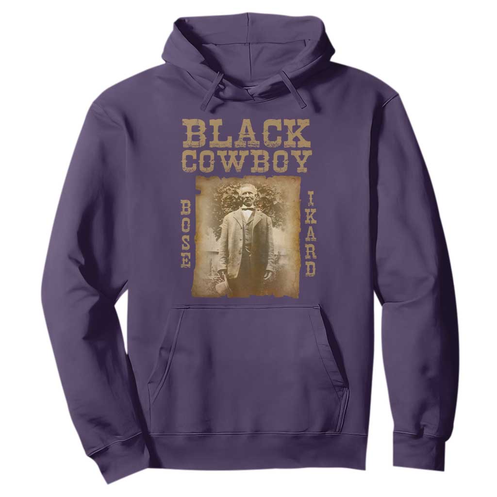 Bose Ikard Hoodie Black Cowboy Western Legend Vintage